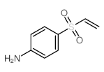 4-(乙烯基磺酰基)苯胺结构式