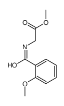 N-(2-Methoxybenzoyl)glycine methyl ester Structure