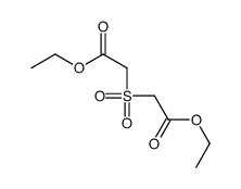 ethyl 2-(2-ethoxy-2-oxoethyl)sulfonylacetate Structure