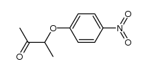 3-(4-NITROPHENOXY)-2-BUTANONE Structure