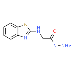 Glycine, N-2-benzothiazolyl-, hydrazide (9CI)结构式