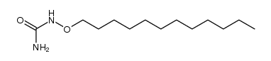 N-n-dodecyloxyurea结构式