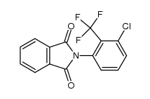 N-(3-chloro-2-trifluoromethyl-phenyl)-phthalimide Structure