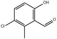 5-chloro-2-hydroxy-6-Methylbenzaldehyde Structure