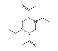 1,4-Diacetyl-2,5-diethylhexahydro-1,2,4,5-tetrazine Structure