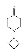 N-环丁基-4-哌啶酮结构式