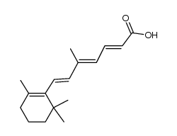 all-trans-β-ionylidenecrotonic acid结构式
