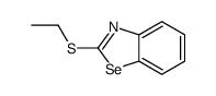 2-ethylsulfanyl-1,3-benzoselenazole结构式