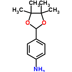 4-(4,4,5,5-Tetramethyl-1,3-dioxolan-2-yl)aniline picture