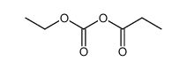 propionyl-carbonic acid ethyl ester Structure