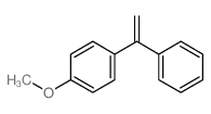 Benzene,1-methoxy-4-(1-phenylethenyl)-结构式