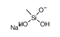 methyl-silanetriol, monosodium salt Structure
