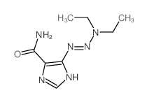 1H-Imidazole-4-carboxamide,5-(3,3-diethyl-1-triazen-1-yl)-结构式