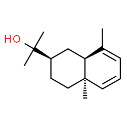 (2R)-1,2,3,4,4a,8aβ-Hexahydro-α,α,4aβ,8-tetramethylnaphthalene-2α-methanol结构式