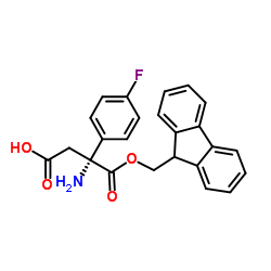 fmoc-(r)-3-amino-3-(4-fluoro-phenyl)-propionic acid structure
