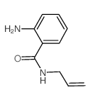 N-烯丙基-2-氨基苯甲酰胺结构式