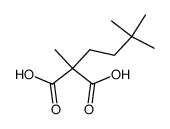 (3,3-Dimethylbutyl)-methylmalonsaeure结构式
