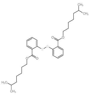 6-methylheptyl 2-[2-(6-methylheptoxycarbonyl)phenyl]disulfanylbenzoate picture