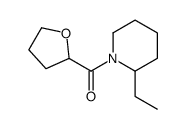 Piperidine, 2-ethyl-1-[(tetrahydro-2-furanyl)carbonyl]- (9CI)结构式