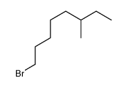 1-Bromo-6-methyloctane Structure