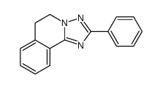 5,6-Dihydro-2-phenyl-s-triazolo[5,1-a]isoquinoline Structure