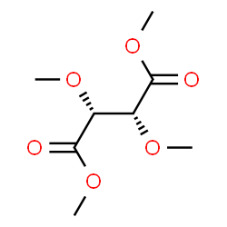 (2R,3R)-2,3-Dimethoxysuccinic acid dimethyl ester结构式