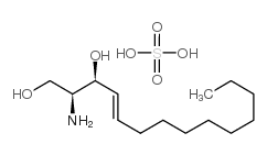 D-Erythro-Sphingosine Sulfate structure