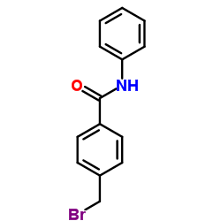4-(Bromomethyl)-N-phenylbenzamide结构式
