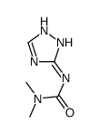 1,1-Dimethyl-3-(4H-1,2,4-triazol-3-yl)urea Structure