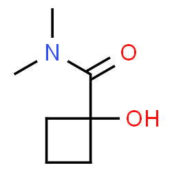 Cyclobutanecarboxamide, 1-hydroxy-N,N-dimethyl- (9CI) structure