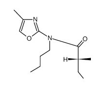 (R)-N-butyl-2-methyl-N-(4-methyl-oxazol-2-yl)-butyramide Structure