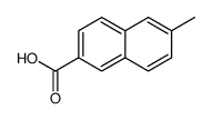 6-methyl-2-Naphthalenecarboxylic acid结构式