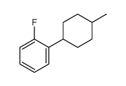 1-fluoro-2-(4-methylcyclohexyl)benzene Structure