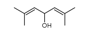 2,6-Dimethyl-2,5-heptadien-4-ol Structure