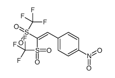 1-[2,2-bis(trifluoromethylsulfonyl)ethenyl]-4-nitrobenzene Structure