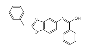 N-(2-benzyl-1,3-benzoxazol-5-yl)benzamide Structure