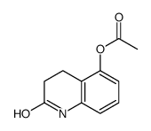 (2-oxo-3,4-dihydro-1H-quinolin-5-yl) acetate Structure