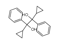 1,2-dicyclopropyl-1,2-diphenylethane-1,2-diol Structure