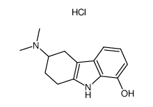 3-(dimethylamino)-8 -hydroxy-1,2,3,4-tetrahydrocarbazole hydrochloride Structure