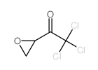 Ethanone,2,2,2-trichloro-1-(2-oxiranyl)- Structure