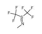 Bis-(trifluormethyl)-N-methylsulfimid Structure