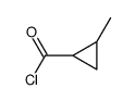 Cyclopropanecarbonyl chloride, 2-methyl- (6CI, 9CI) picture