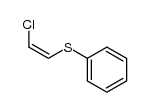{[(Z)-2-chloroethenyl]sulfanyl}benzene Structure