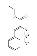 ethyl 2-azido-3-phenylprop-2-enoate Structure