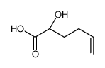 (2R)-2-hydroxyhex-5-enoic acid Structure