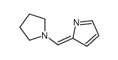 2-(pyrrolidin-1-ylmethylidene)pyrrole Structure
