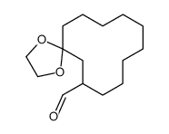 1,4-dioxaspiro[4.11]hexadecane-7-carbaldehyde结构式