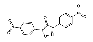 3,5-bis(4-nitrophenyl)-4-oxido-1,2,4-oxadiazol-4-ium Structure