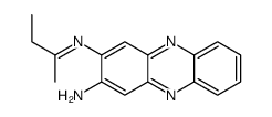 3-(butan-2-ylideneamino)phenazin-2-amine Structure