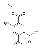 4-amino-5-ethoxycarbonylphthalate结构式